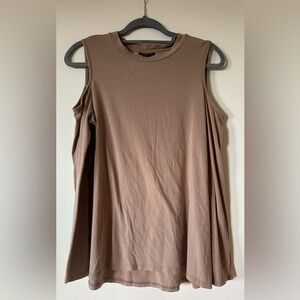 Topshop Cold Shoulder Longsleeve